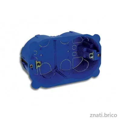 BOITE D'ENCASTREMENT RECTANGULAIRE