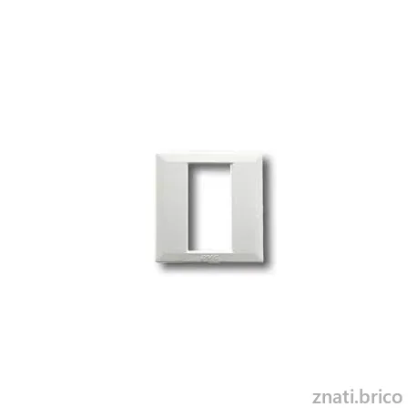 CADRE POUR ZAMA 44 CARREE 1 MODULE BLANC