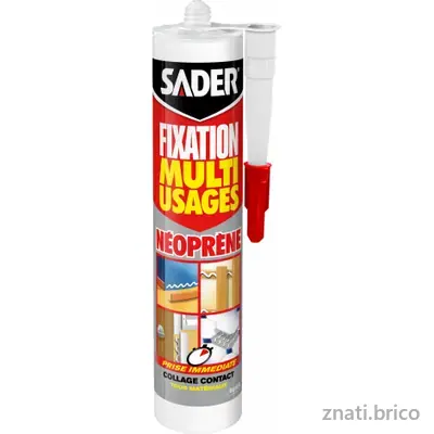 MASTIC DE FIXATION MULTI-USAGES NÉOPRÈNE