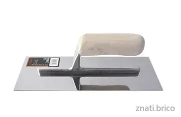 PLATOIR INOX MANCHE EN BOIS