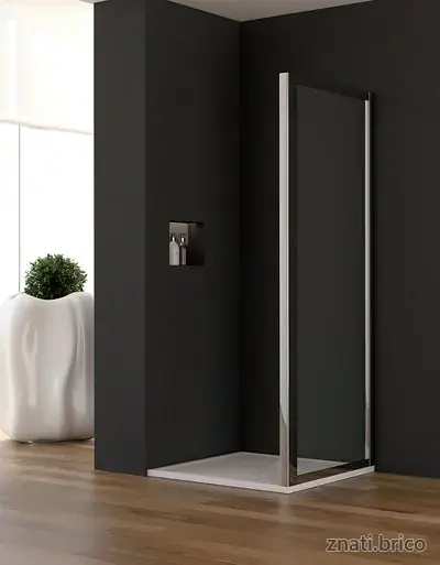 ESPACE DOUCHE RIVIERA en angle 1 côté fixe (FFX)