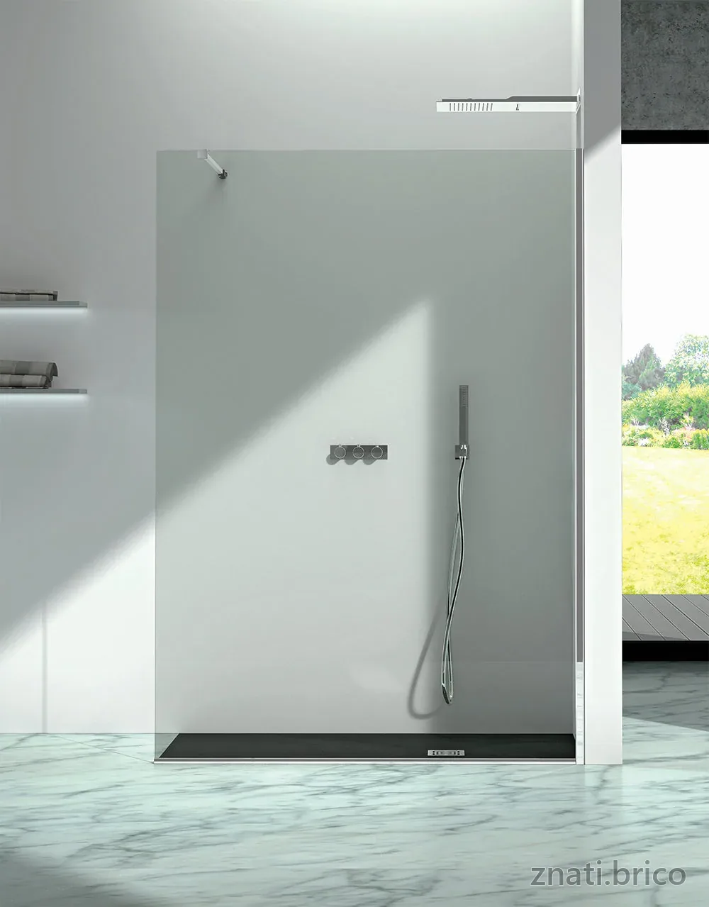 ESPACE DOUCHE NIAGARA paroi fixe