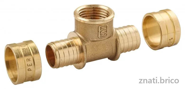 RACCORD COUDE 1/2"F PER16 A GLISSEMENT
