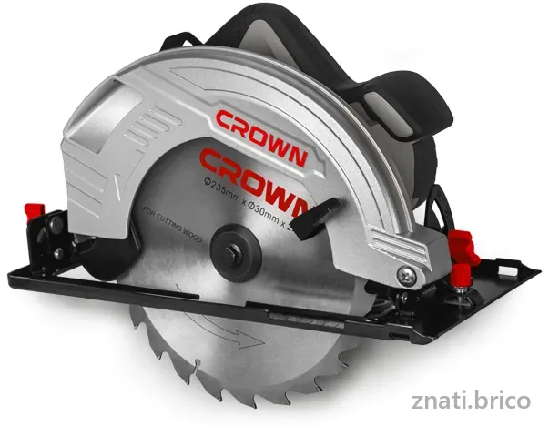 SCIE CIRCULAIRE 230MM 2000W CROWN