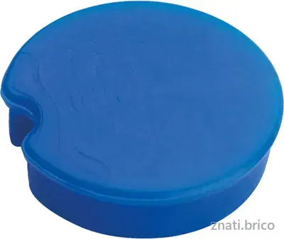 Pastille bleu volant collecteur