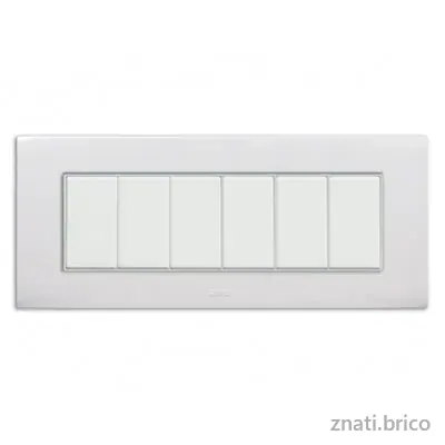 PLAQUES DUPLEX RECTANGULAIRES SYS 45