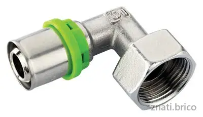 RACCORD COUDE ECROU LIBRE