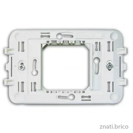 MONTURE1-2 MODULES POUR PLAQUE RECTANGULAIRES 45