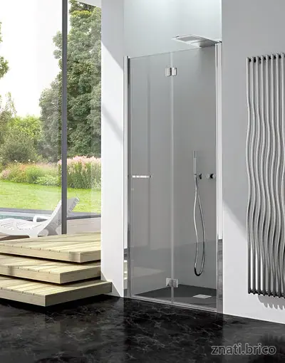 ESPACE DOUCHE VOLTA niche 1 porte repliable