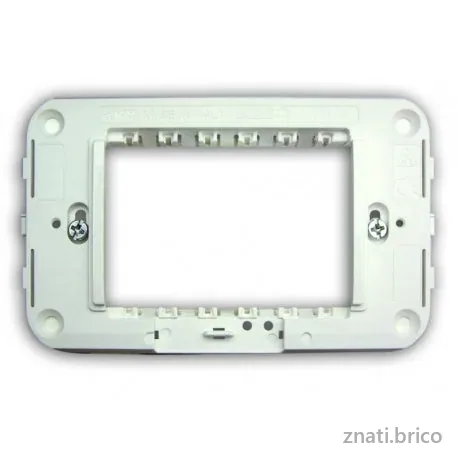 MONTURE 3 MODULES POUR PLAQUE 45