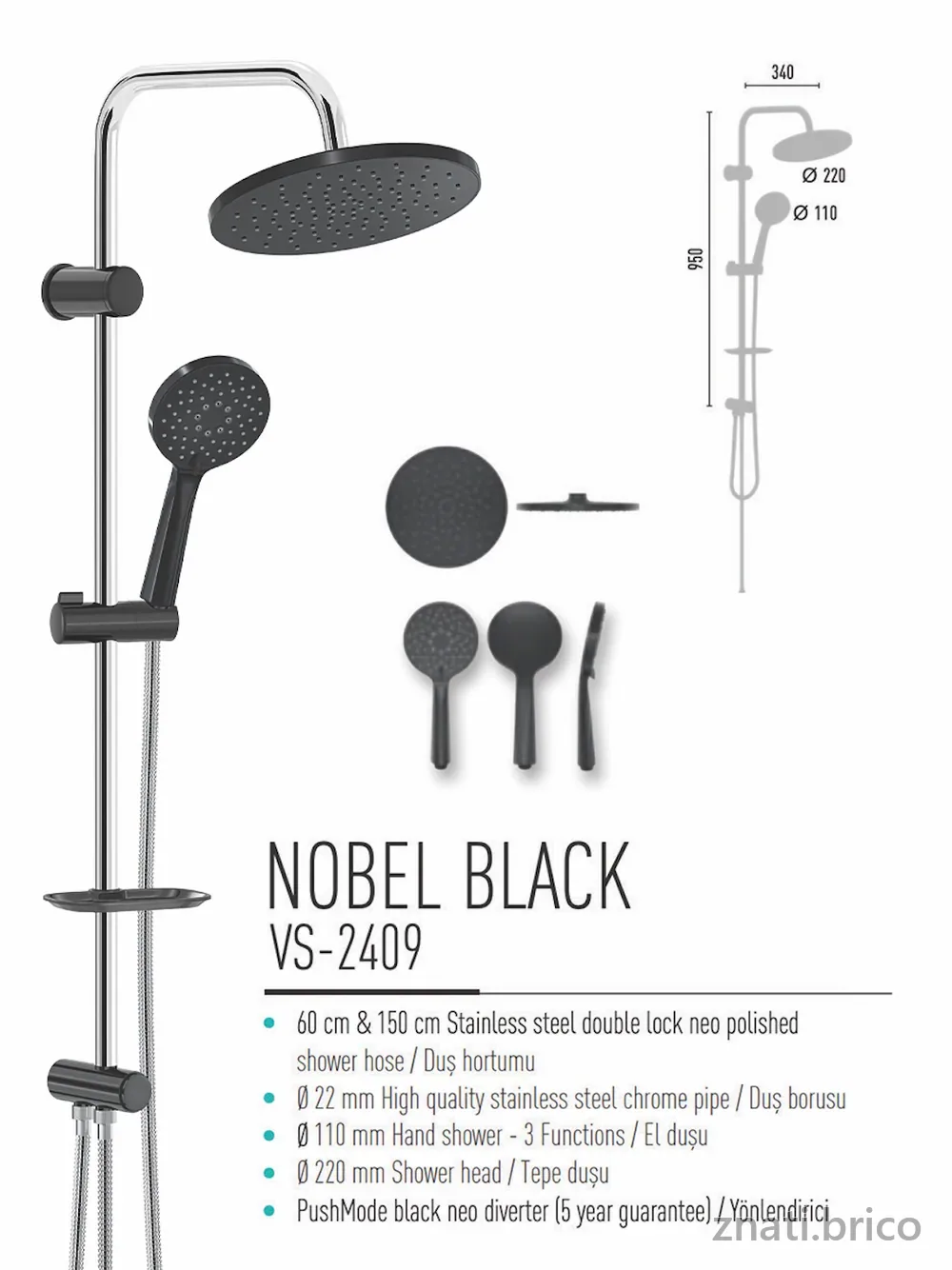 VALTEMO, NOBEL BLACK RAIN SET