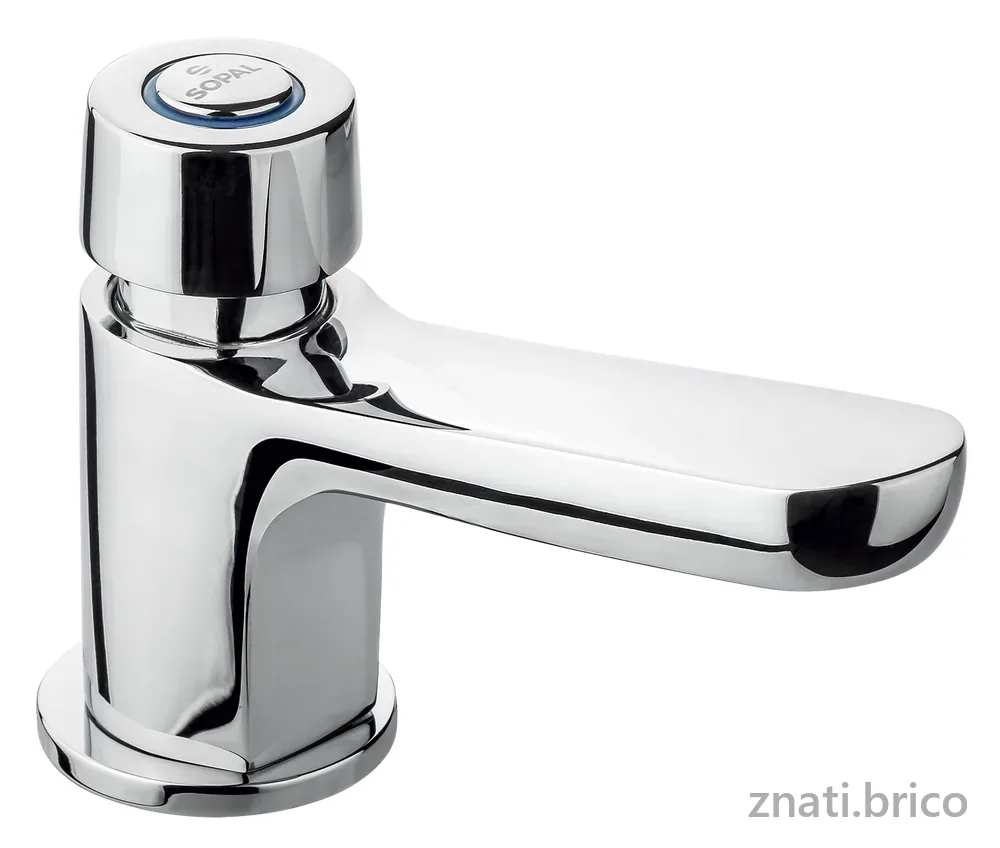 Robinet lavabo temporisé