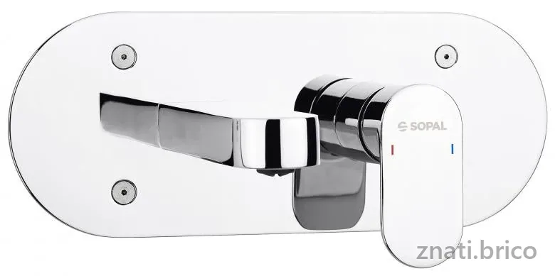 Mitigeur de lavabo encastré Sfax