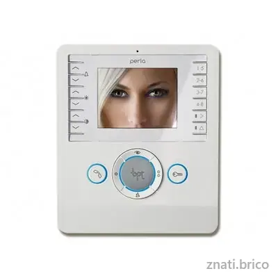 PERLA VIDÉOPHONE BLANC