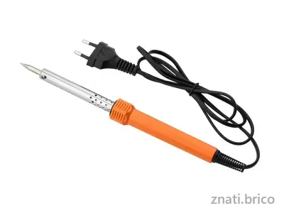 FER À SOUDER AVEC PANNE DROITE POINTUE