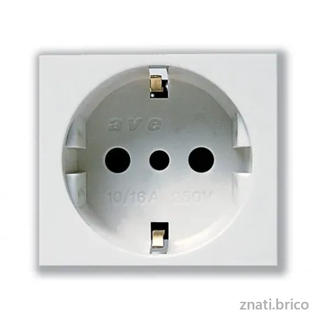 PRISES ITATIENNES STANDARDS 250V / 10 - 16A X