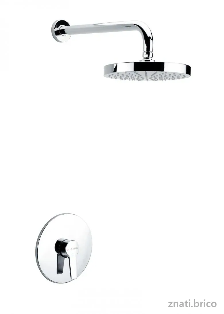 Kit mitigeur de douche encastré Douz