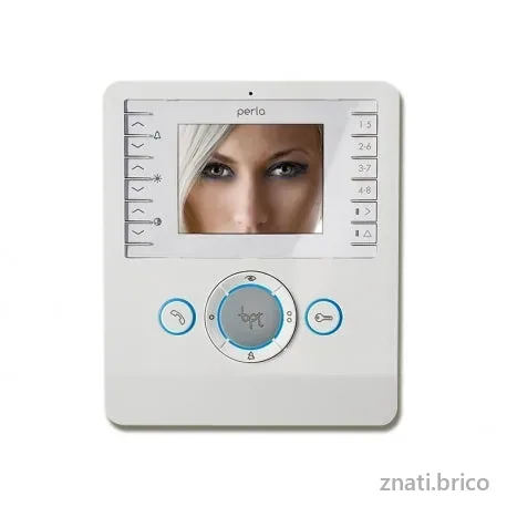 PERLA VIDÉOPHONE BLANC