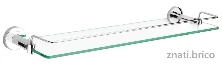 Tablette de lavabo avec garde-corps Yasmine