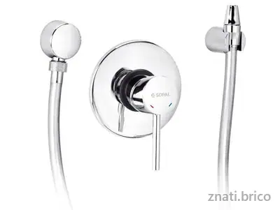 Mitigeur de toilette encastré Bizerte