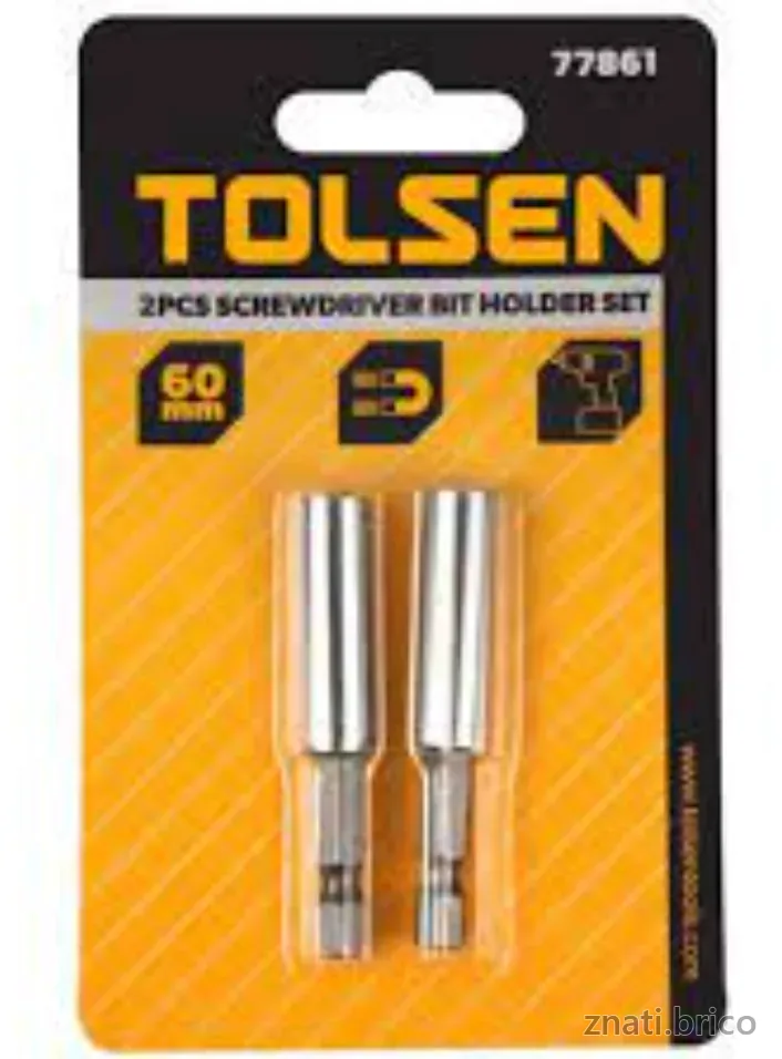 ENSEMBLE DE PORTE-EMBOUTS TOURNEVIS 2PCS TOLSEN