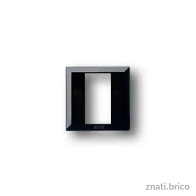 CADRE POUR ZAMA 44 CARREE 1 MODULE NOIR